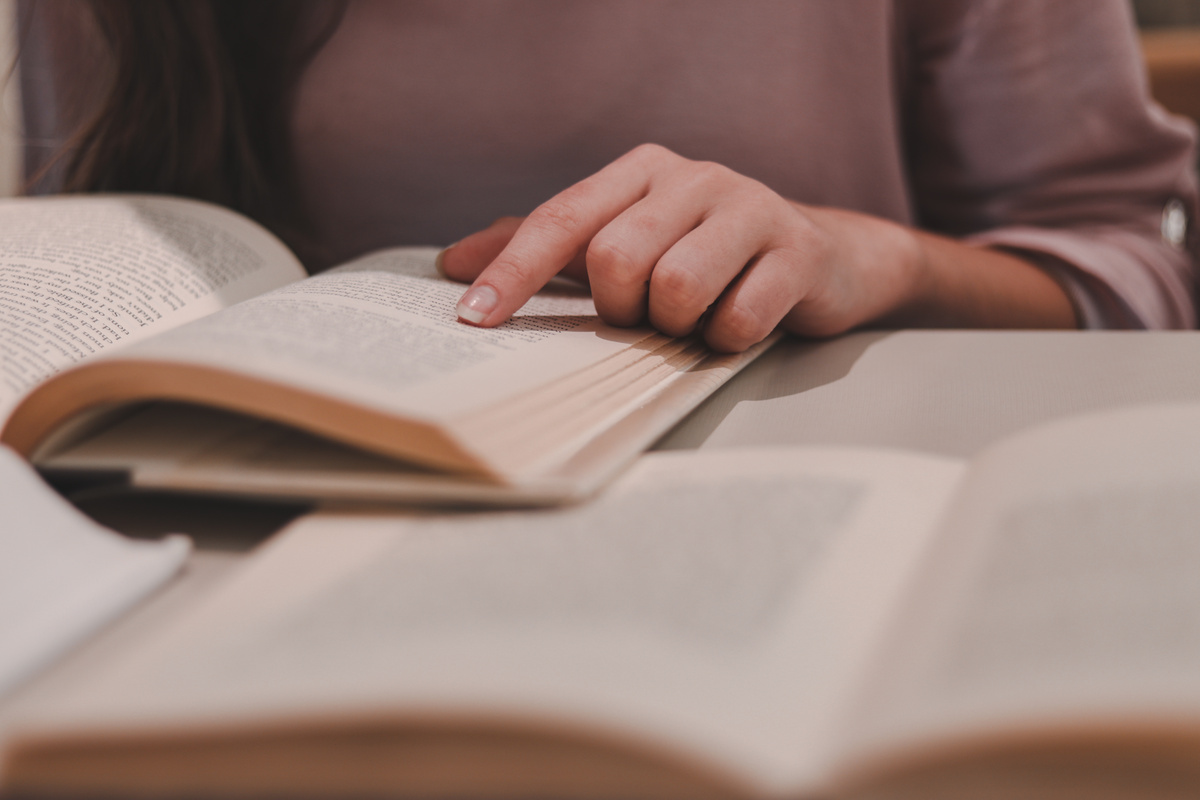 Woman Reading Book